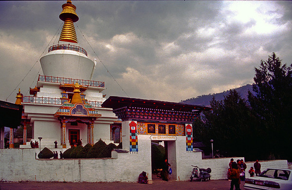 Memorial Chorten in Bhutan