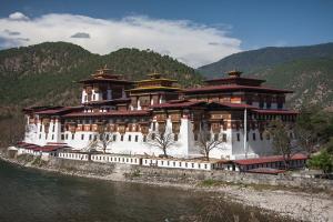 Punakha Dzong Scene