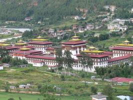 Punakha Dzong Panorama