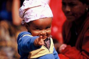 Swayambhunath Child