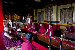 Swayambhunath Monks