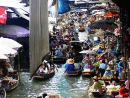 Damnoen saduak Floating Market Travel