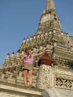 Woman in Wat Arun
