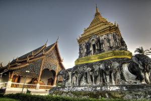 Wat Chiang Man Scenery