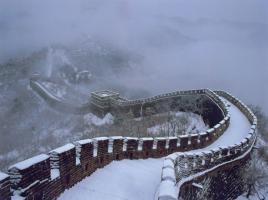 Mutianyu Great Wall In Winter