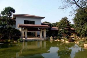 China National Silk Museum Pond