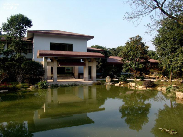 China Tea Museum Pond