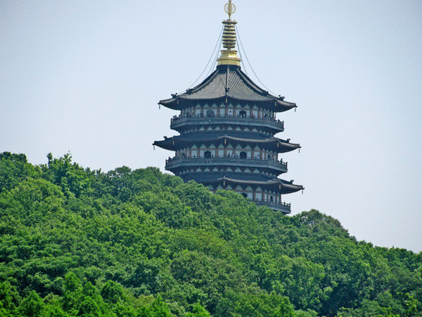 Hangzhou Leifeng Pagoda View