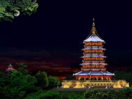 Leifeng Pagoda Charming Night