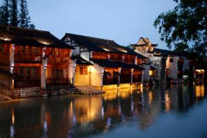 Wuzhen Water Town Night Vision