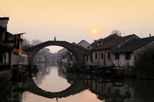 Wuzhen Water Town Dawn