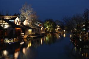 Wuzhen Water Town Charming Night