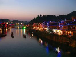Nightlight Fenghuang Old Town