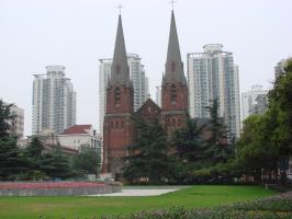 Xujiahui Catholic Cathedral Scenery