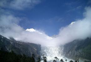Garze Hailuogou Valley Glaciers