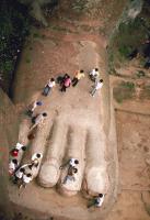 Leshan Giant Buddha Feet