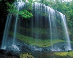 Qingchengshan Mountain Waterfall