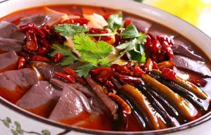 Spicy Sichuan Food