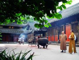 Wenshuyuan Temple Monks