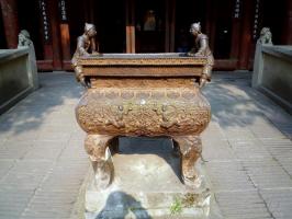 Wuhouci Temple Bronze Tripod