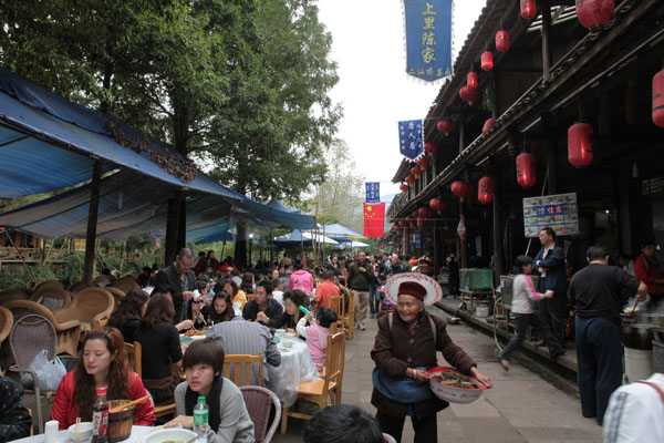 Yaan Shangli Old Town Shopping