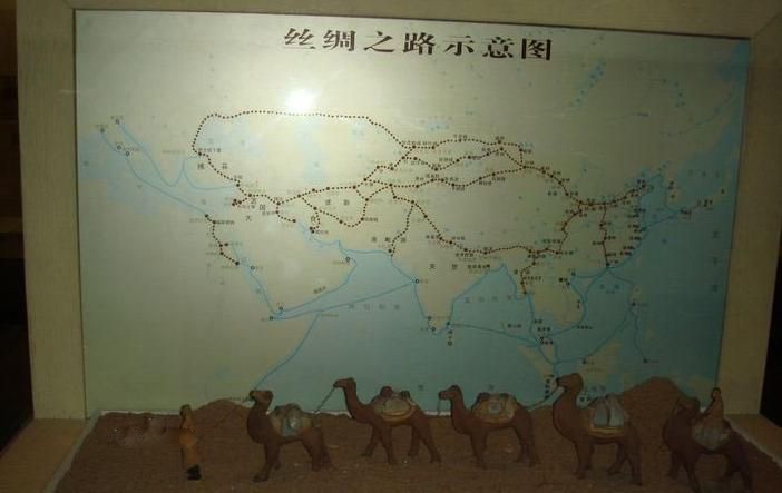 Suzhou Silk Museum Silk Road Map