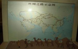 Suzhou Silk Museum Silk Road Map