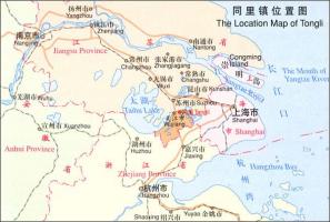 Tongli Water Town Map