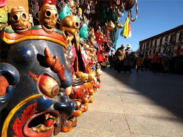 Lhasa Famous Barkhor Street