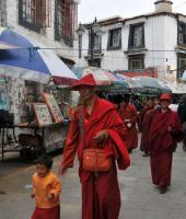 Lhasa Barkhor Street China
