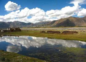 Lhasa River Scene