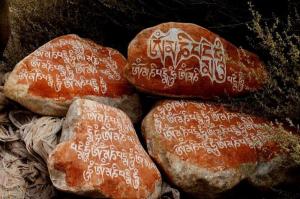 Qamdo Baxoi Carved Stones