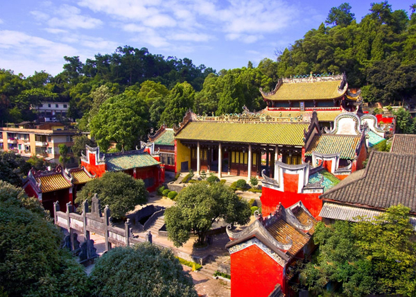 Gongcheng Confucian Temple Panorama