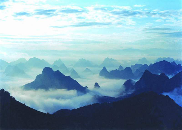 Guilin Yaoshan Mountain