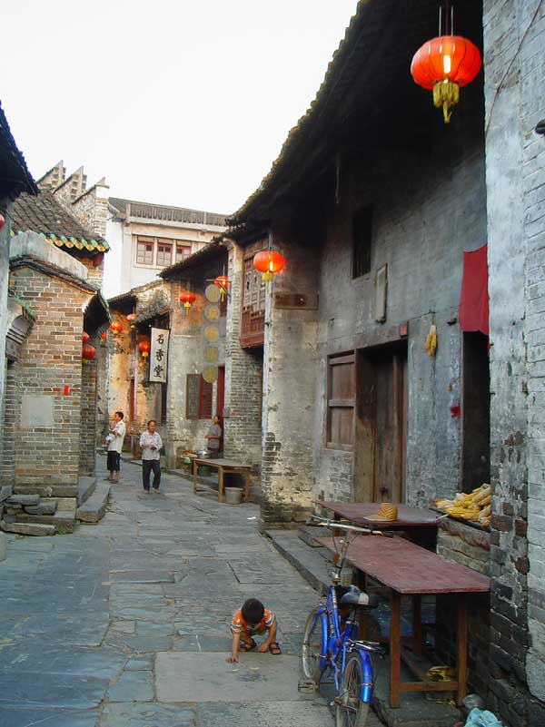 Hezhou Huangyao Old Town Old Buidings