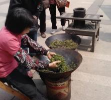 Hezhou Liubao Tea Village Fried Tea