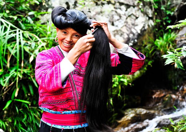 Photo, Image & Picture of Longsheng Hong Yao Girl Long Hair