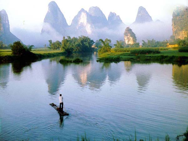 Li River Bamboo Rafting