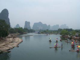 Yangshuo Li River Bamboo Rafting