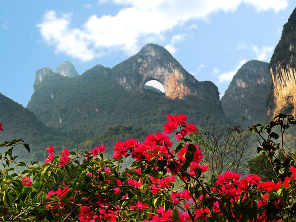 Moon Hill In Spring