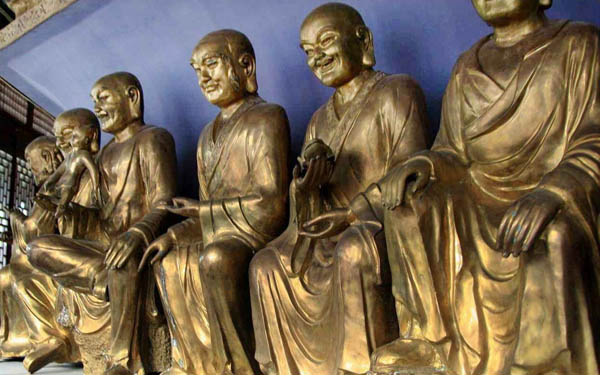 Xiangguo Temple Bronze Statues
