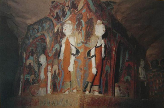 Wall Painting in Buddha Cave