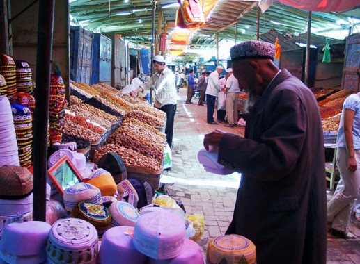 Kashgar Sunday Bazaar,Xinjiang China Silk Road Travel Tour Attractions