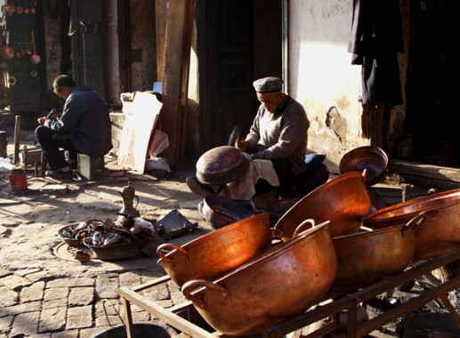 Sunday Bazaar Market Kashgar