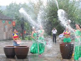 Dai Water Splash Festival Sight
