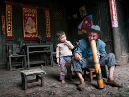 Nuodeng Bai Village Life