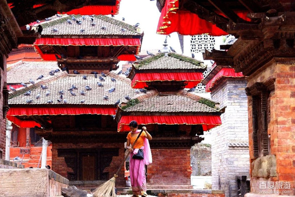 Girl in Chimi Lhakhang
