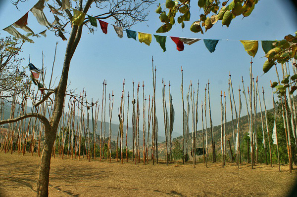 Chimi Lhakhang View