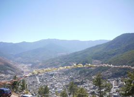 Chimi Lhakhang Distant Sight