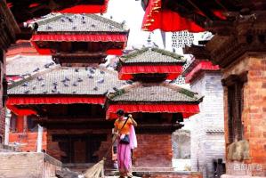 Girl in Chimi Lhakhang